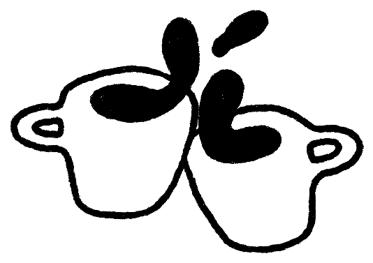 Logo NOA Café - Deux tasses complices